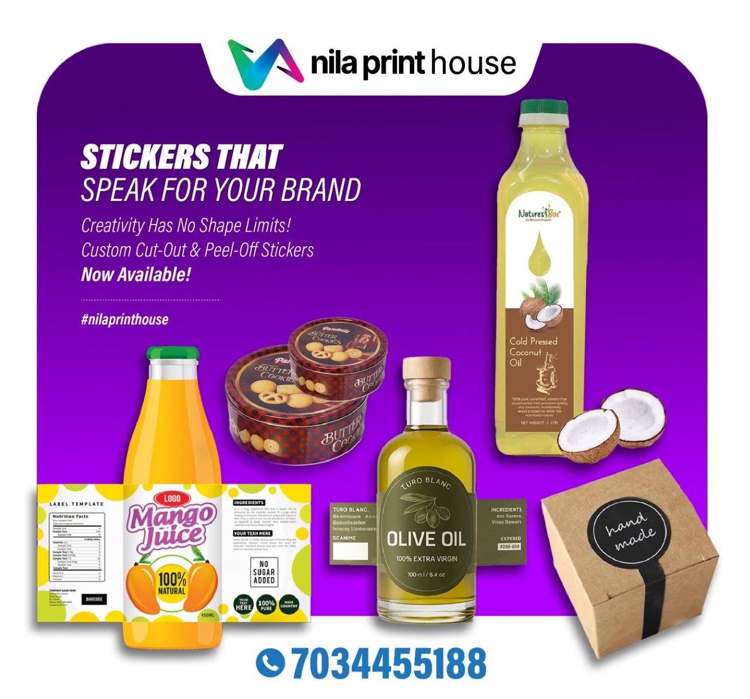 Stickers that speak for your brand