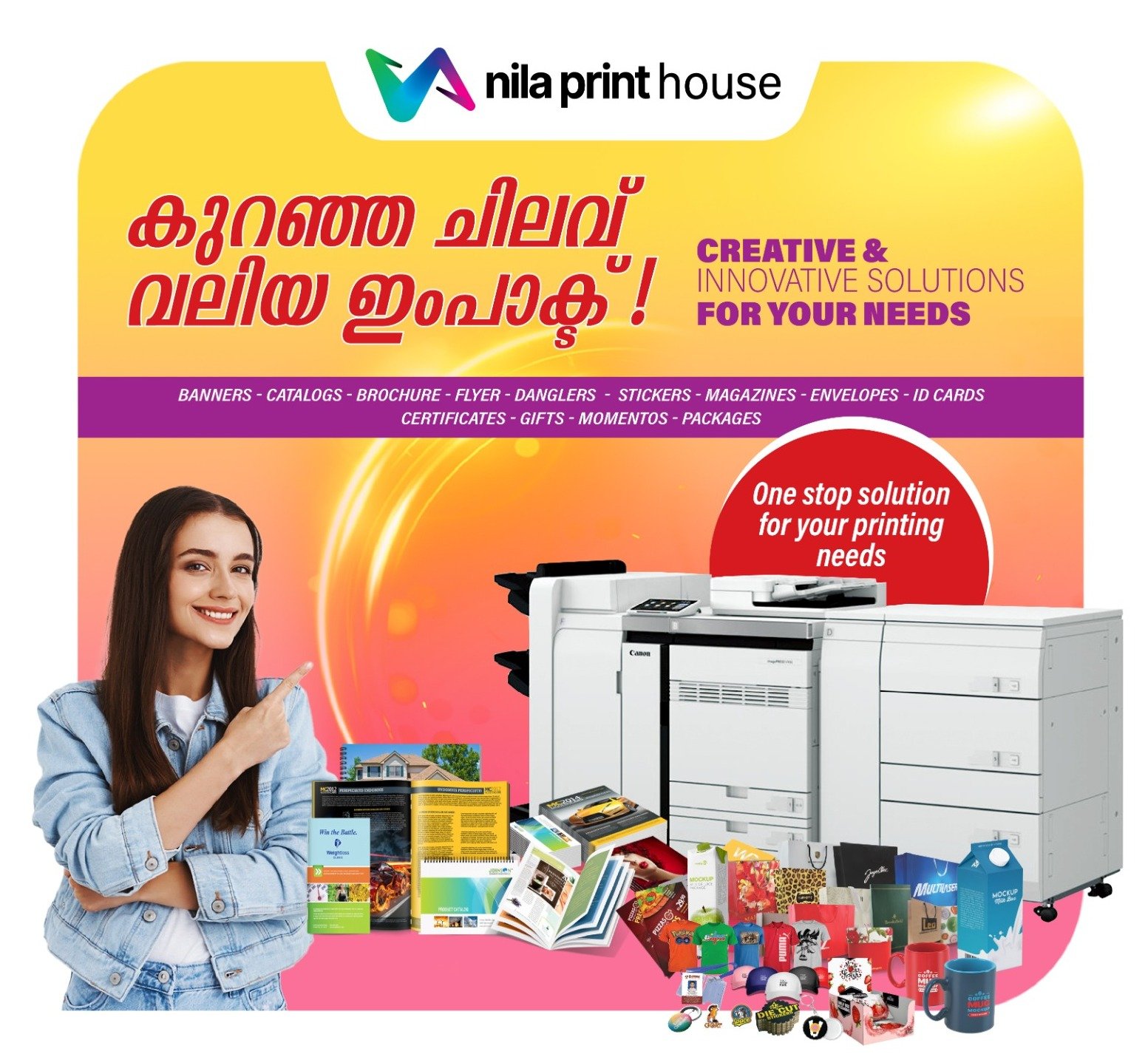 Creative & innovative solutions — your one-stop print shop